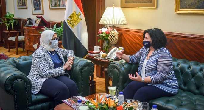 بالصور.. وزيرة الصحة: مبادرة رئيس الجمهورية لدعم صحة المرأة تعد عاملا أساسيا لتنمية الأسرة المصرية