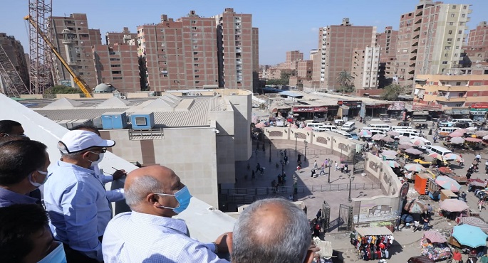 بالصور.. وزير النقل مواقع العمل بمشروع التطوير الشامل للطريق الدائري حول القاهرة الكبرى