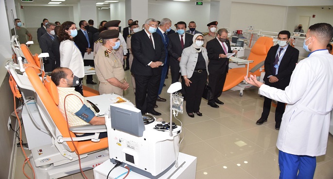 بالصور.. افتتاح أول مركز متكامل لتجميع البلازما لتحقيق الاكتفاء الذاتي من أدوية مشتقاتها