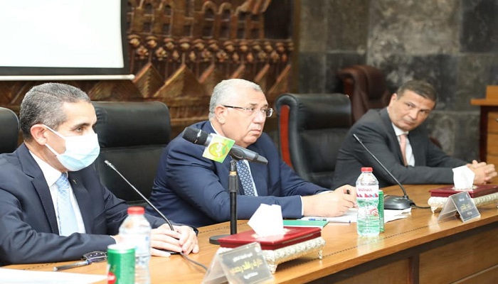 وزير الزراعة ومحافظ الغربية يتفقدان حقل خضر بالري الحديث