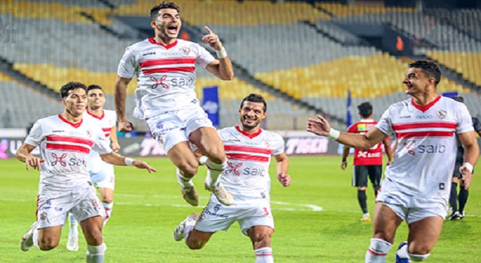 الزمالك يضرب طلائع الجيش بثنائية قبل قمة الأهلي بالدوري