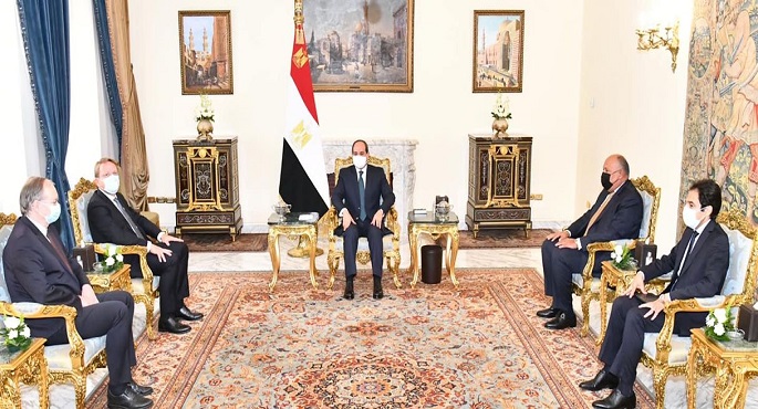 الرئيس السيسي يعرب عن تطلع مصر إلى تطوير علاقات التعاون المستقبلية مع الاتحاد الأوروبي