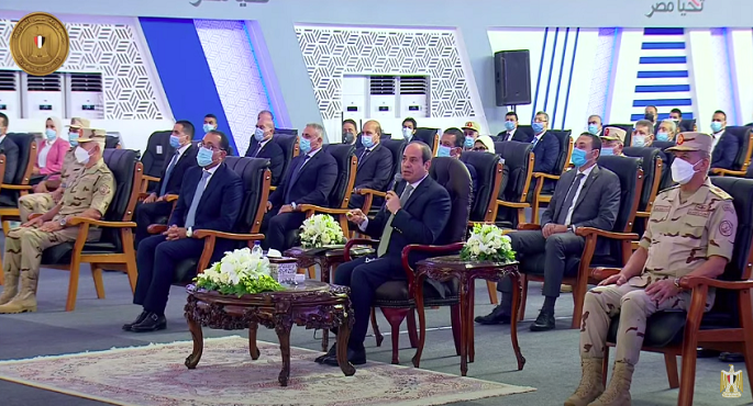 بالفيديو .. السيسي يدعو إلى التكاتف من أجل الحفاظ على الأراضي الزراعية ووقف التعديات عليها