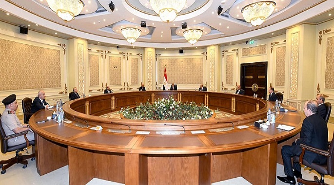 بالصور .. الرئيس السيسي يترأس اجتماع المجلس الأعلى للجهات والهيئات القضائية