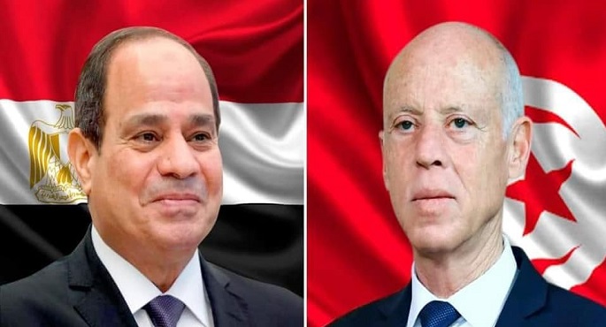 الرئيس السيسي يهنئ الرئيس التونسي بمناسبة تشكيل الحكومة الجديدة وأدائها اليمين الدستورية