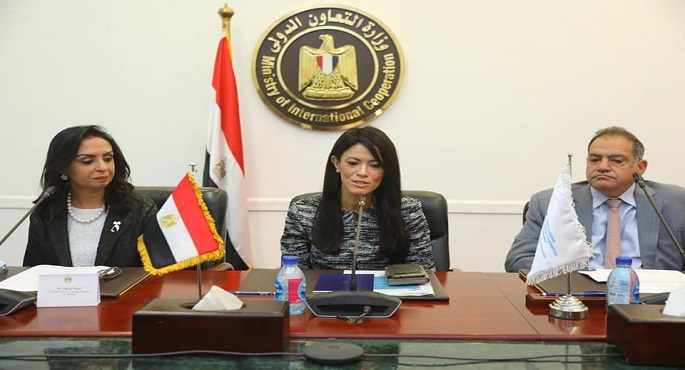 بالصور.. وزيرة التعاون الدولي تشهد توقيع اتفاق بين مؤسسة التمويل والمجلس القومي للمرأة