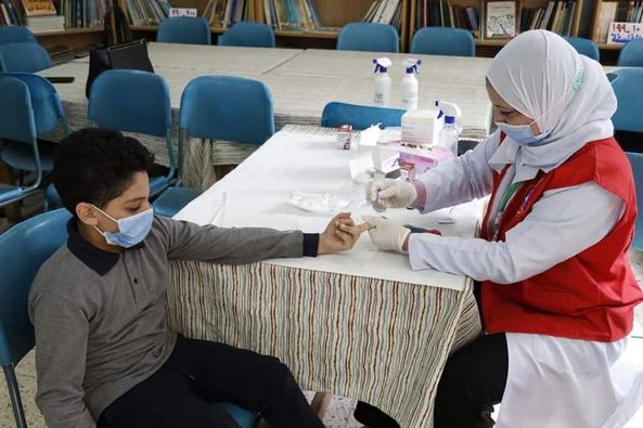 بالصور.. فحص مليون و٤٧١ ألف طالب بمبادرةالانيميا الكشف المبكر عن الأنيميا والسمنة والتقزم