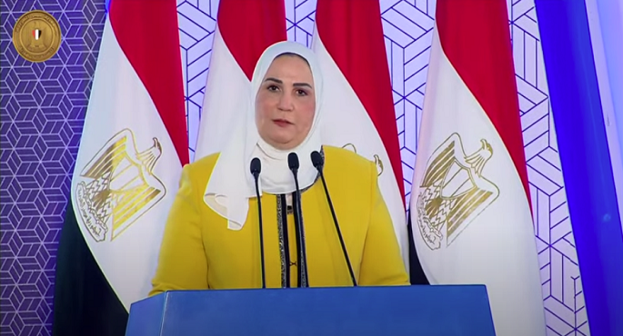 بالفيديو .. وزيرة التضامن : الدولة تبنت منذ عام 2014 مبادئ العدالة وحقوق الإنسان