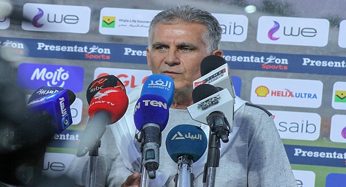 كيروش: سنعلن قائمة كأس العرب 19 نوفمبر.. وسنجري تغييرات أمام الجابون