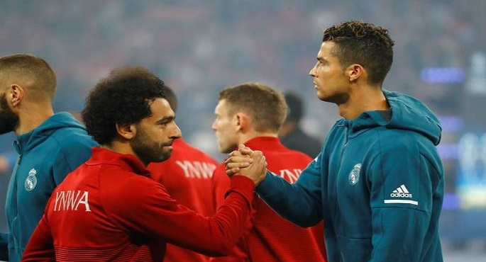 “ذا صن” البريطانية تقارن بين محمد صلاح وكريستيانو رونالدو