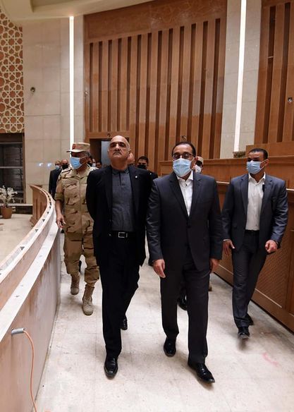 بالصور.. مدبولي يصطحب نظيره الأردني في جولة بالعاصمة الإدارية الجديدة