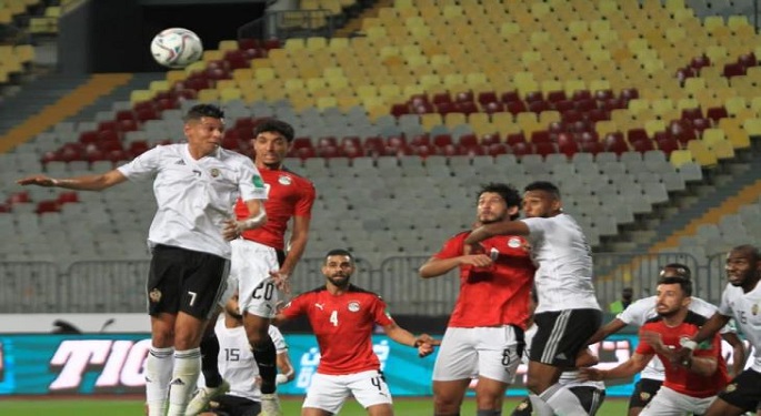 منتخب مصر بالزي البديل أمام ليبيا غدا بتصفيات كأس العالم