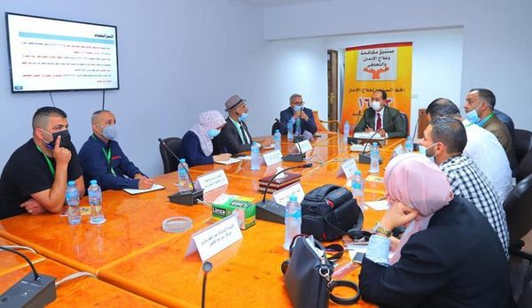 بالصور..وفد اردني يزور صندوق مكافحة وعلاج الإدمان