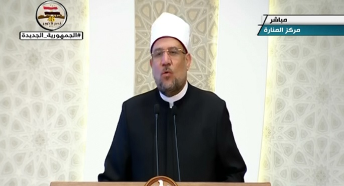 بالفيديو .. وزير الأوقاف : البشرية لم ولن تعرف عبر تاريخها أنبل وأعز من رسول الله