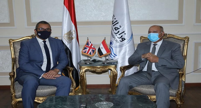 بالصور.. وزير النقل يستقبل وزير الدولة البريطاني للشرق الأوسط لبحُث سبل التعاون المشترك في قطاعات النقل المختلفة