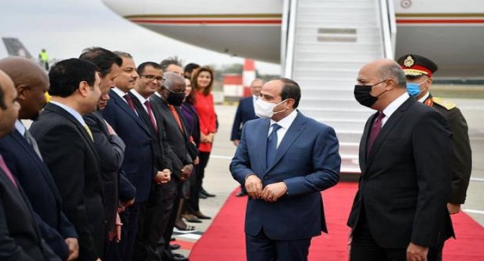 بالفيديو .. الرئيس السيسي في بودابست للمشاركة بقمة دول تجمع “فيشجراد مع مصر”