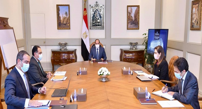 بالصور.. الرئيس السيسي يتابع نشاط “صندوق مصر السيادي” وتطوير الأصول والمنشآت مثل مجمع التحرير