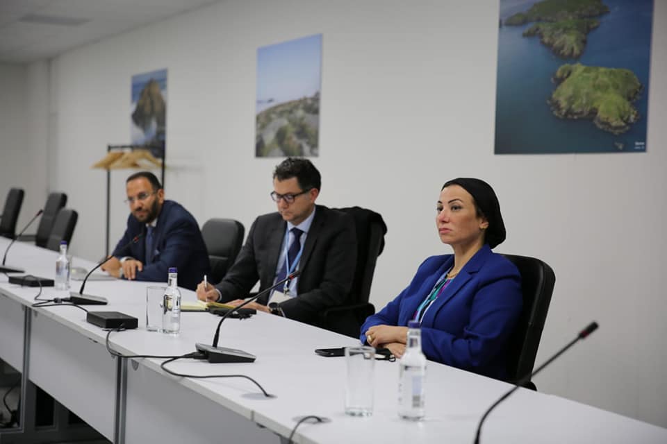 وزيرة البيئة تناقش مع رئيس مؤتمر المناخ الحالي  استعدادات مصر لتسلم رئاسة المؤتمر