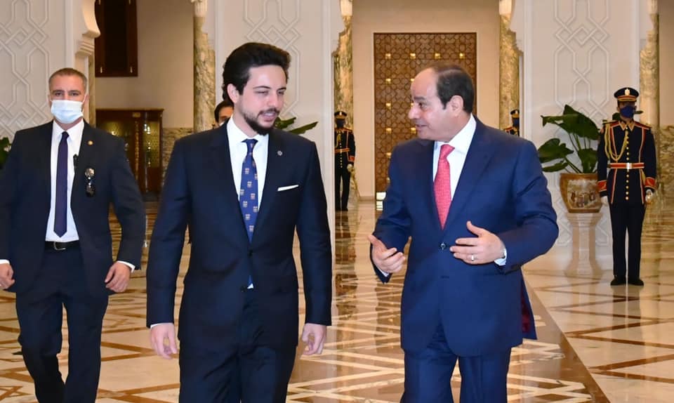 ولى العهد الأردني يشكر مصر والرئيس السيسي: بلد الأصالة