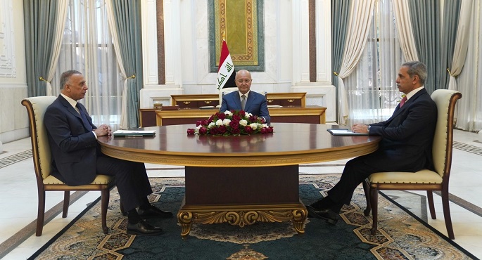 الرئيس العراقي ورئيس الوزراء ورئيس مجلس القضاء يطالبون بضرورة حسم نتائج الطعون الانتخابية