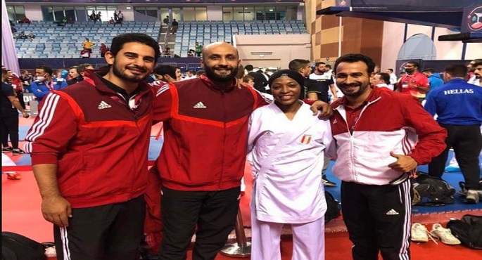 أحلام يوسف تحرز أول ميدالية ذهبية لمصر والعرب في بطولة العالم للكاراتيه بدبي