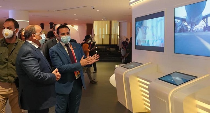 بالصور.. وزير التنمية المحلية يتفقد الجناح المصري المشارك في معرض “اكسبو دبي”