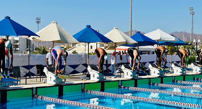 وزير الشباب و الرياضة يشيد بتنظيم منافسات كأس العالم للأندية في سباحة الزعانف بالمدينة الشبابية بشرم الشيخ
