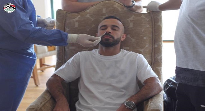 لاعبو المنتخب الوطني يخضعون لمسحة طبية قبل انطلاق معسكرهم لمباراتي أنجولا والجابون