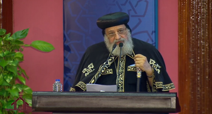 البابا تواضروس: مصر تعيش نهضة شاملة يقودها الرئيس السيسي