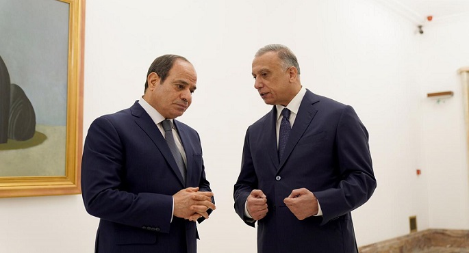 الرئيس السيسي يطمئن هاتفياً على سلامة رئيس الوزراء العراقي بعد نجاته من محاولة اغتيال