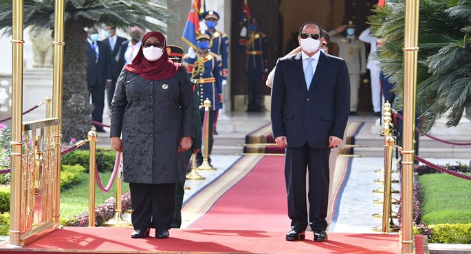 بالصور.. السيسي ورئيسة تنزانيا يشهدان مراسم التوقيع على عدد من مذكرات التفاهم بين البلدين الشقيقين