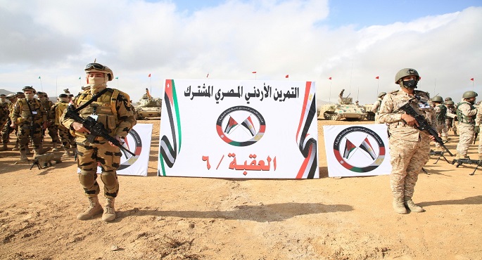 بالصور..إنطلاق فعاليات التدريب المصرى الأردنى المشترك ” العقبة 6 “