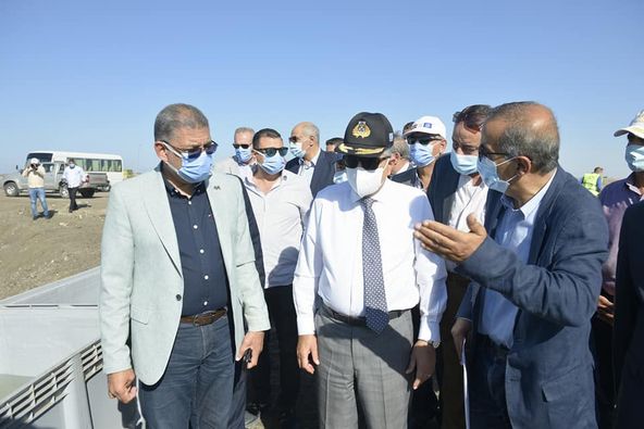 بالصور.. جولة تفقدية للفريق أسامة ربيع بالقنطرة غرب وشركة قناة السويس للاستزراع المائي