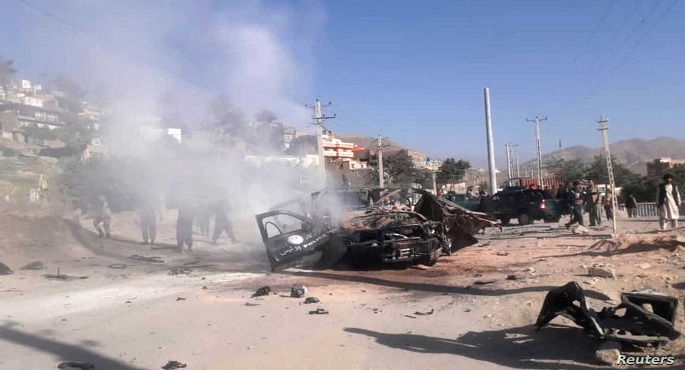 طالبان تعلن سقوط قتيل وجريحين جراء انفجار سيارة في كابول