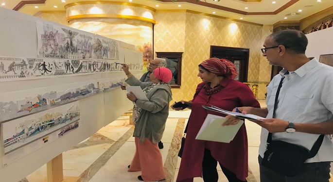 إعلان أسماء الفائزين بمسابقة جدارية مدينة مصر للألعاب ‏الأوليمبية بالعاصمة الإدارية