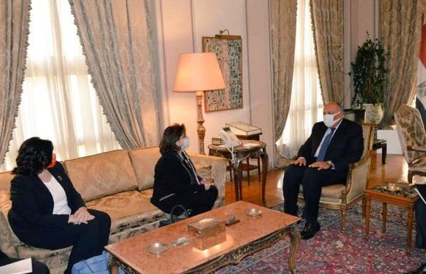 بالصور.. شكري يؤكد للمديرة التنفيذية لهيئة الأمم المتحدة الأهمية التي توليها مصر لتعزيز حقوق المرأة