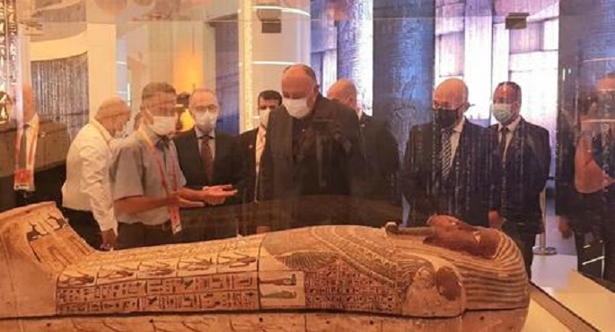وزير الخارجية يثني على الجناح المصري المتميز بمعرض إكسبو دبي 2020