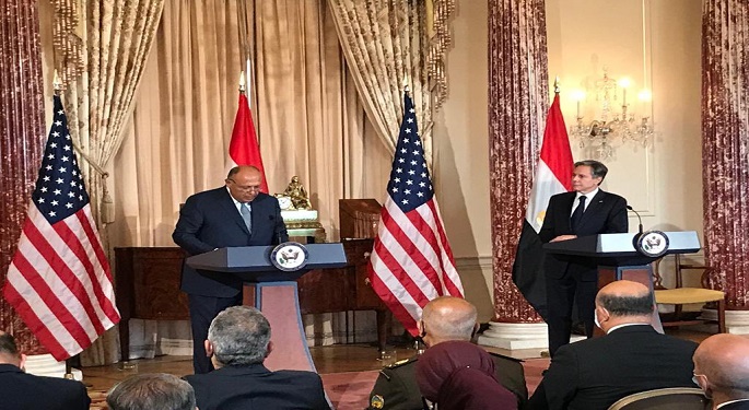 بالفيديو .. وزير الخارجية ونظيره الأمريكي يؤكدان أهمية الحوار الاستراتيجي للحفاظ على الاستقرار بالمنطقة