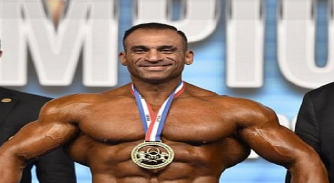 محمد زكريا يحرز ذهبية بطولة العالم لكمال الأجسام في إسبانيا