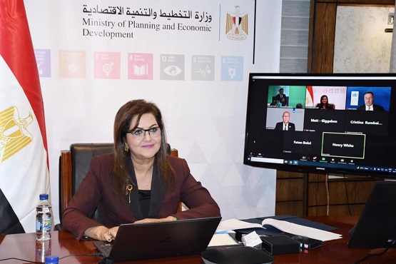 بالصور .. السعيد فى حلقة نقاشية في COP 26 : تغير المناخ وندرة المياة أهم أسباب تحديث رؤية مصر 2030