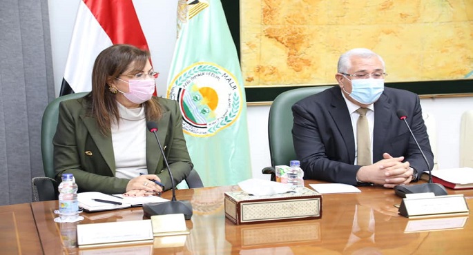 بالصور.. وزيرا الزراعة والتخطيط يبحثان التعاون بين الوزارة وصندوق مصر السيادي في رفع كفاءة الأصول