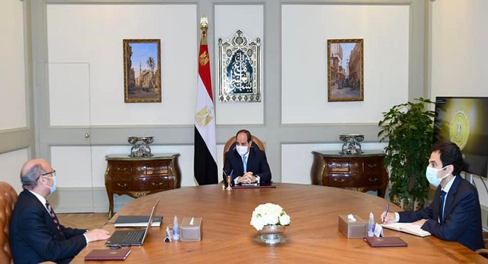 بالفيديو.. الرئيس السيسي يتابع “جهود تطوير منظومة التقاضي على مستوي الجمهورية”