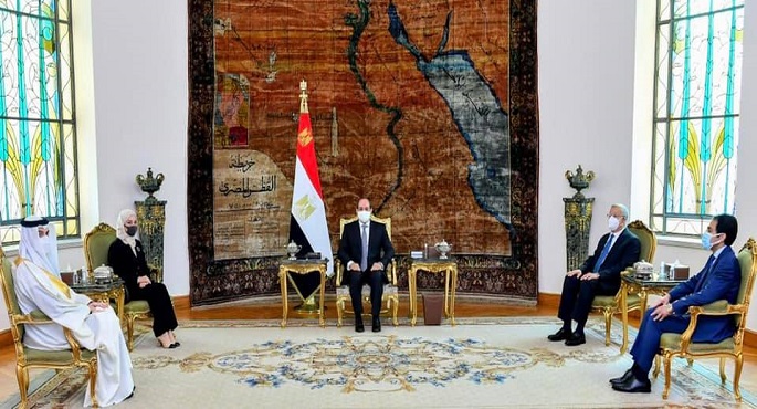 بالصور.. السيسي: مصر حريصة على تطوير التعاون مع البحرين وملتزمة بالحفاظ على أمن الخليج