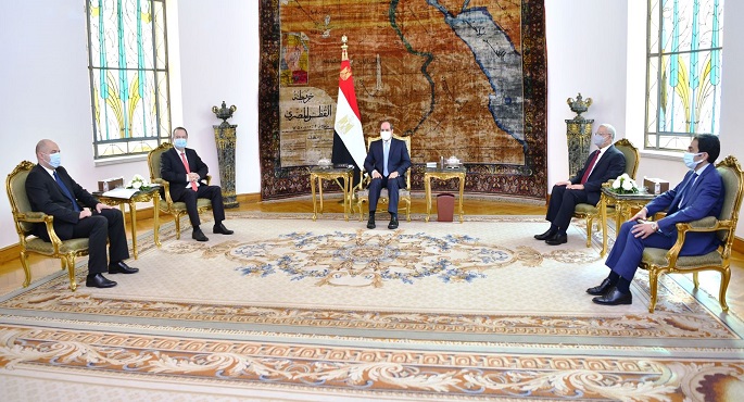 الرئيس السيسي يعرب عن تطلع مصر لتعزيز آليات التعاون الثنائي مع صربيا على شتى الأصعدة