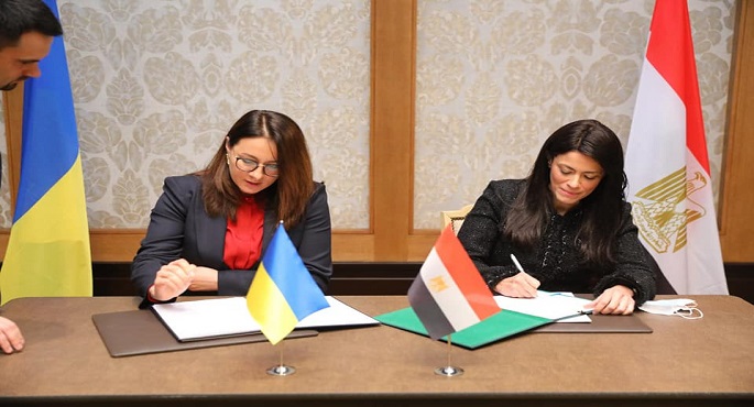 بالصور.. المشاط ووزيرة الاقتصاد الأوكرانية تشهدان توقيع مذكرة تفاهم واتفاقية تعاون