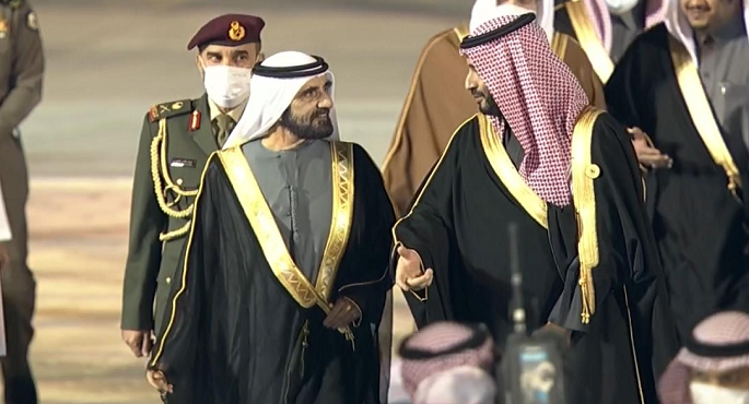 ولي العهد السعودي يستقبل الوفود المشاركة بالقمة الخليجية الـ42 تمهيدا لانطلاقها