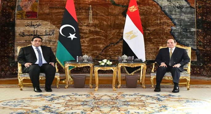 بالصور.. الرئيس السيسي يؤكد للمنفي دعم مصر الكامل لكل ما من شأنه أن يحقق المصلحة العليا لليبيا