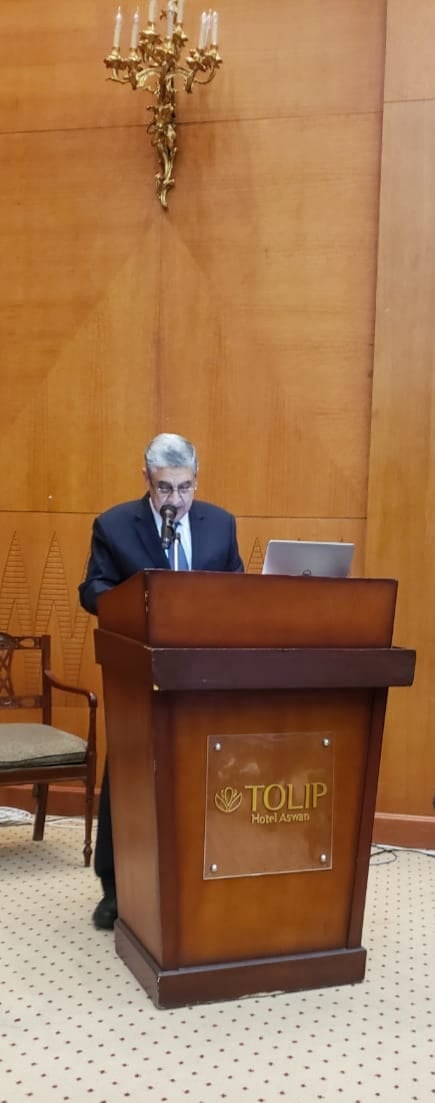 بالصور .. شاكر بمؤتمر الطاقة الذرية بأسوان: سيتم توقيع مشروعات لتحلية مياه الشرب بقدرات هائلة قريبا