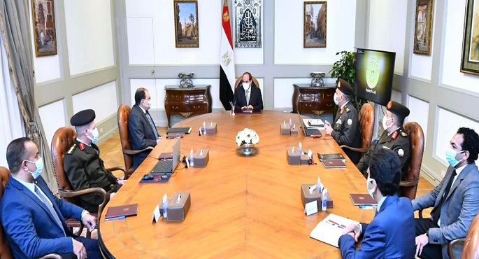 الرئيس السيسي يتابع موقف ترميم وتجديد مقامات وأضرحة آل البيت