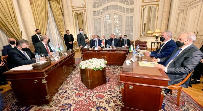 بالصور.. اجتماع مصري أردني فلسطيني في القاهرة يؤكد على تكثيف التنسيق بشأن القضية الفلسطينية